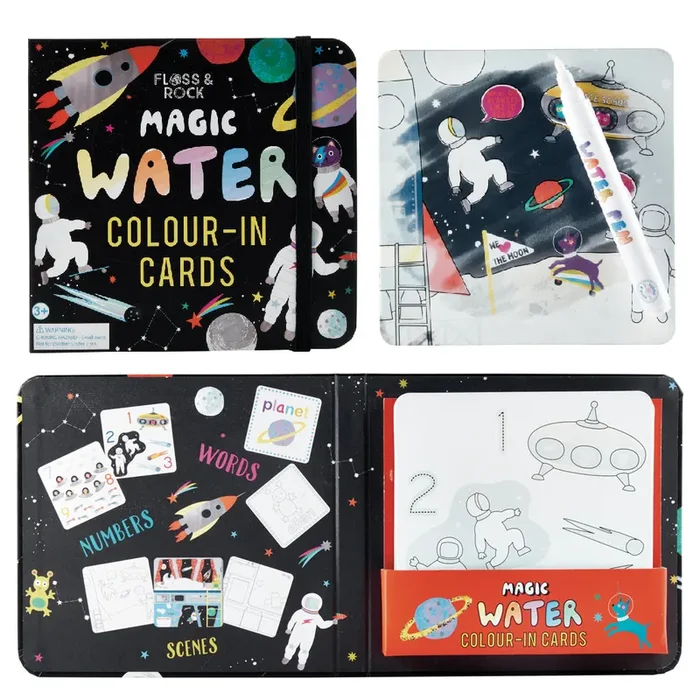 Magic Color Changing Water Cards – Space