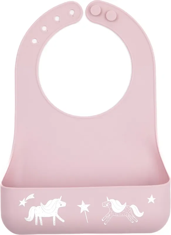 Magic Unicorns Little Bites Bib