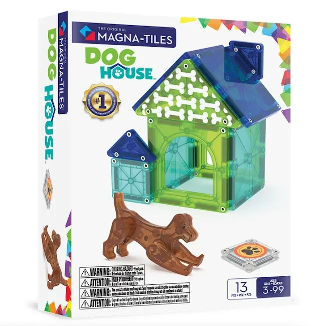 Magna-Tiles Dog House