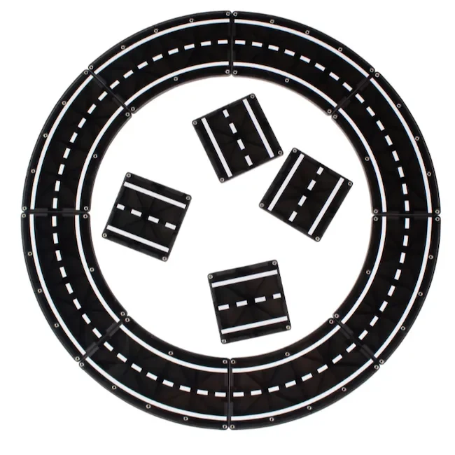 Magna-Tiles Xtras: Roads 12 Piece Set