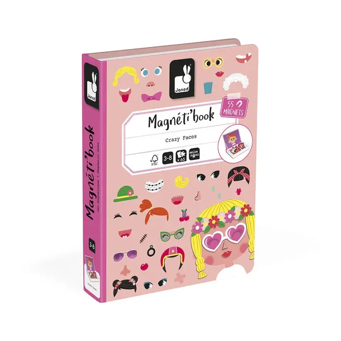 Magneti’book- Girls Crazy Faces