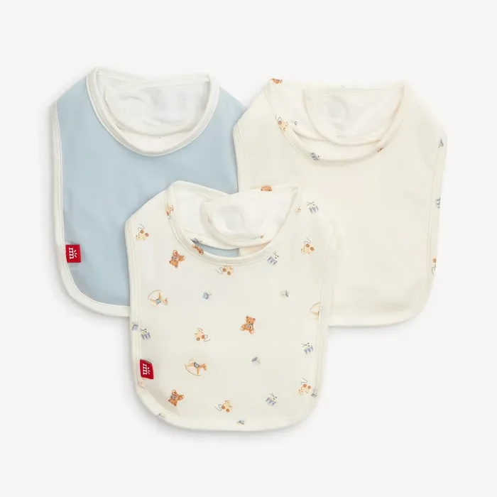 Magnetic Me Lullaby Lane 3 Pack Bibs