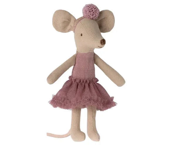 Maileg Big Sister Ballerina Mouse, Heather