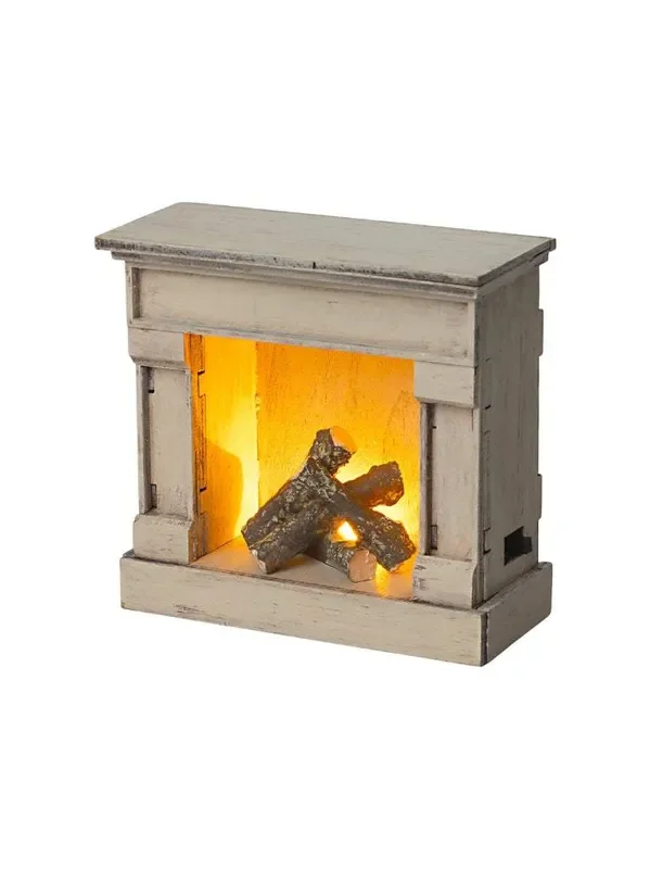 Maileg Fireplace Off White