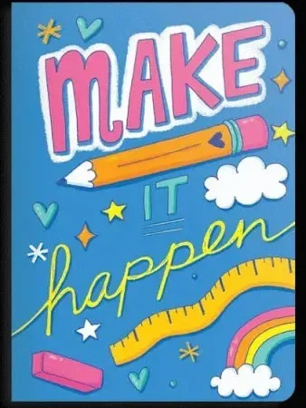 Make It Happen Jot It Notebook