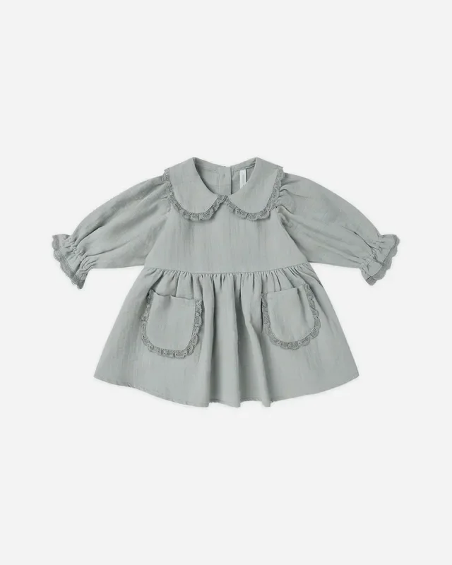 Marisol Dress | Steel Blue