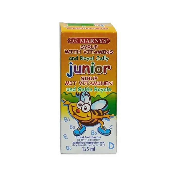 Marnys Junior Syrup With Vitamins and Royal Jelly 125 ml