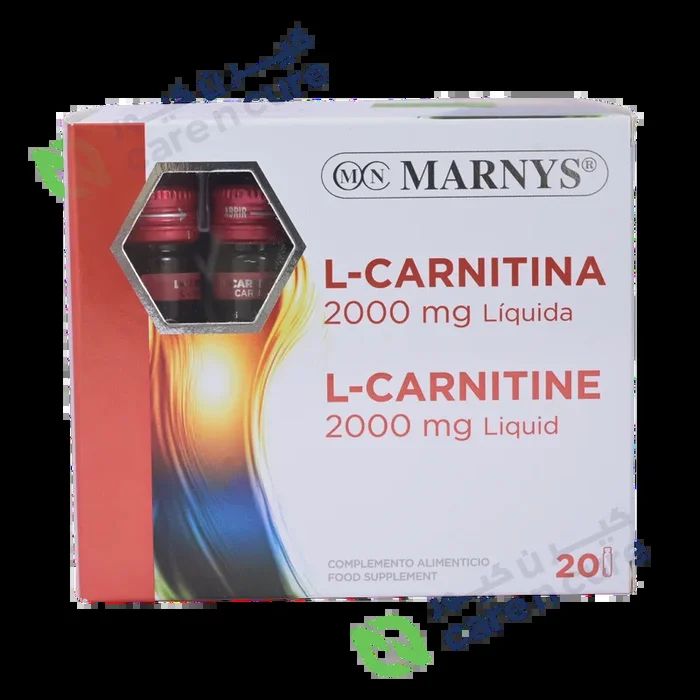 Marnys L-Carnitine 2000 mg Liquid 11ml Vial 20 Vials