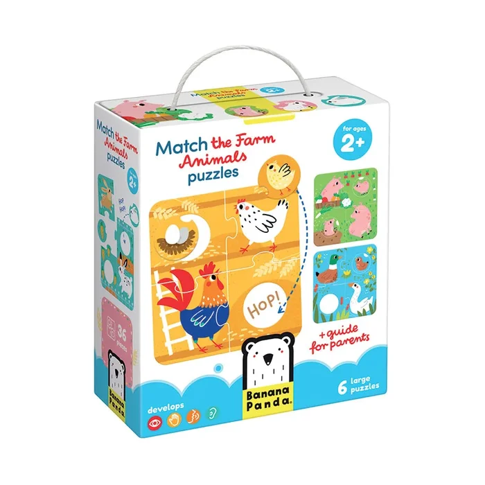 Match the Farm Animals Puzzles