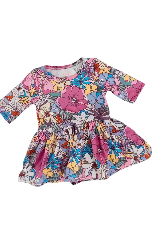 Mauve What’s Up Buttercup Twirl Bodysuit