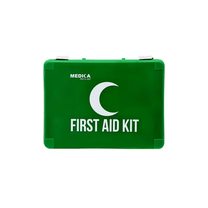 Medica First Aid Box Green 25 Pieces- Fs 072