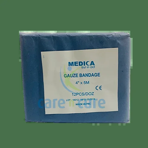 Medica Gauze Bandage 10 cm X 5M 12 Rolls