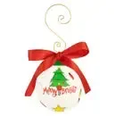 Merry and Bright Christmas Ornament