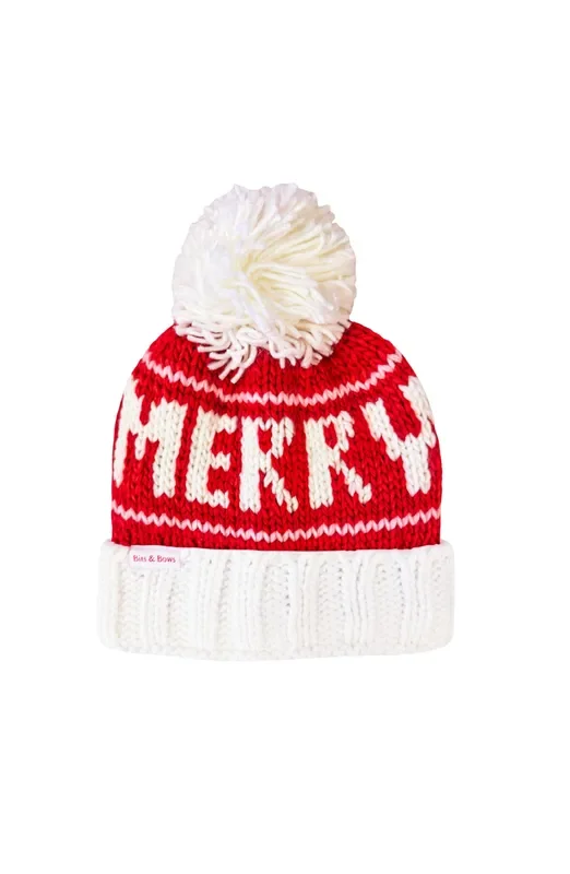 Merry Bobble Hat