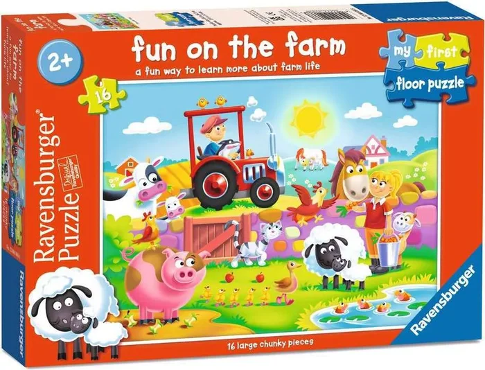 MFP Fun on the Farm (16pc Floor Puzzle)