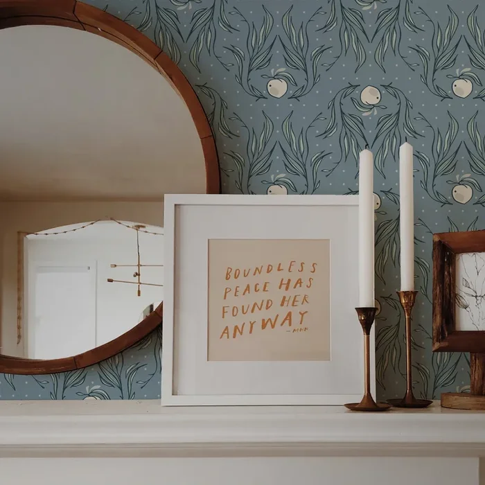 Mia Wallpaper By Erin Silliman Designs