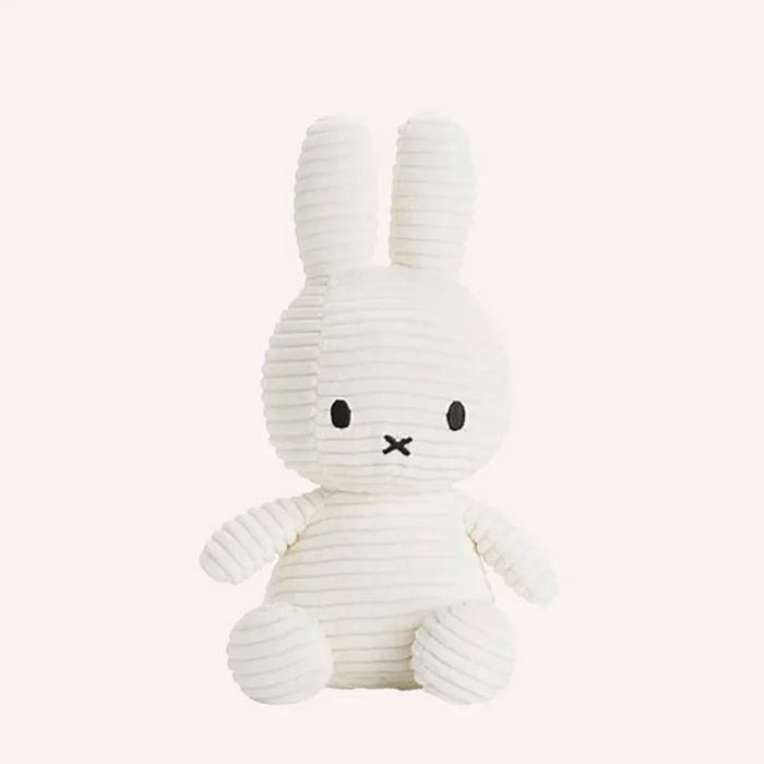 Miffy Corduroy Plush – Offwhite (50 cm)