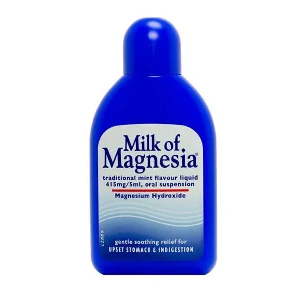 MILK OF MAGNESIA LIQUID MINT 200ML