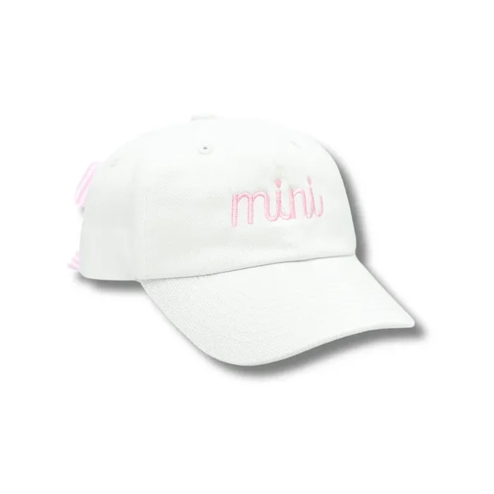 Mini Bow Baseball Hat (baby/toddler, Youth)