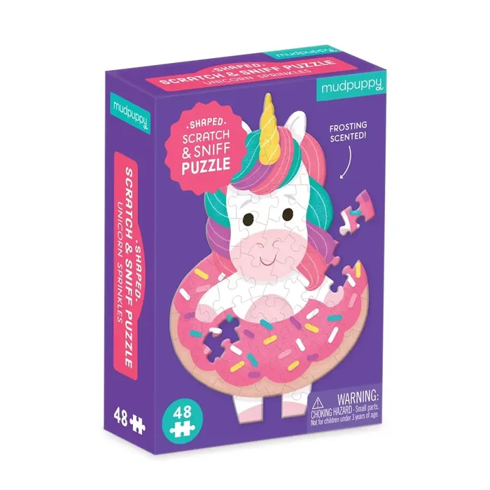 Mini Scratch & Sniff Puzzle | Unicorn Sprinkles