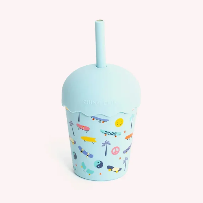 Mini Smoothie Cup & Straw – Skate