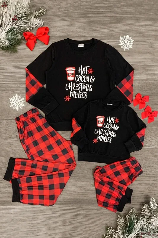 Mom & Me – “Hot Cocoa & Christmas Movies ” Pajamas