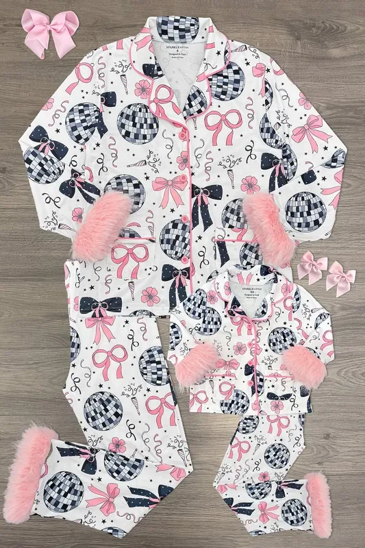 Mom & Me – Fuzzy Disco Pajamas