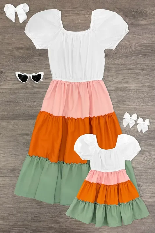 Mom & Me – Tiered Ruffle Dress