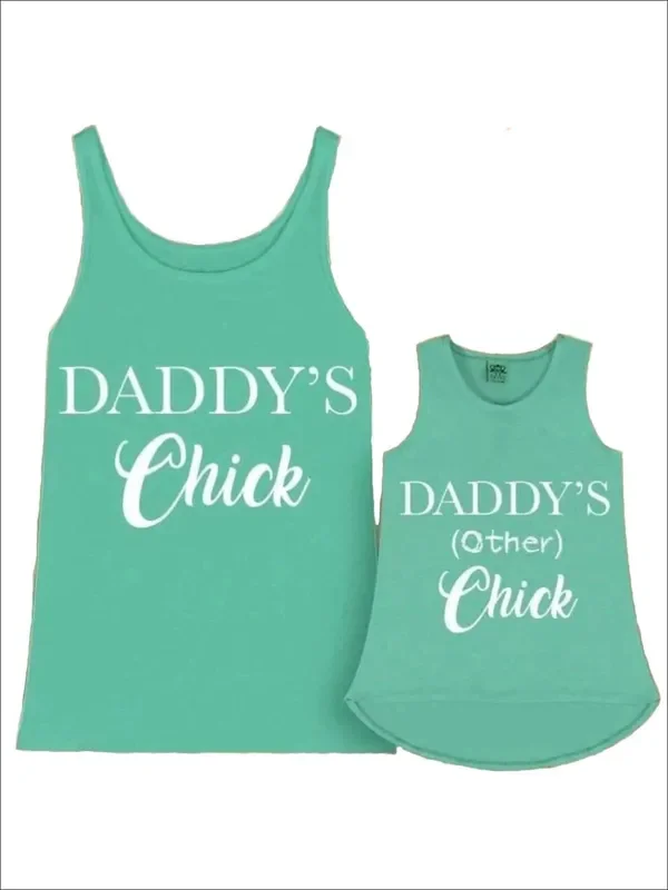 Mommy and Me Daddy’s Chick Tank Top