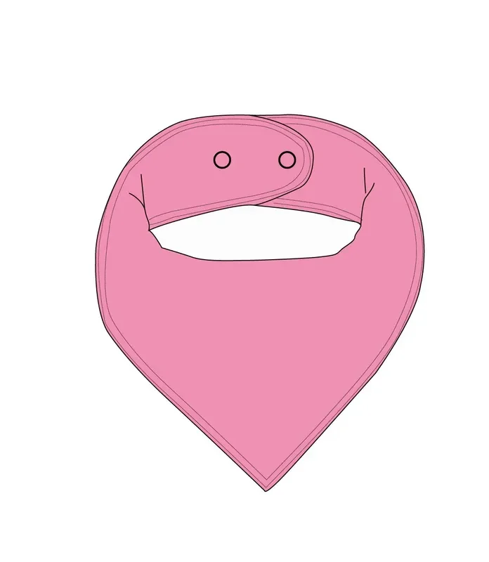 Monarch Pink – Bandana Bib