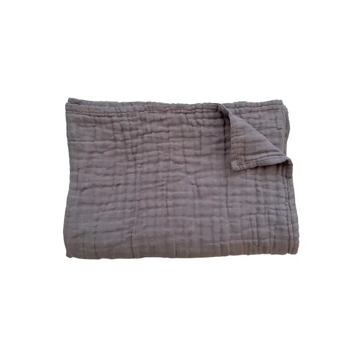 Muslin 6-layer Blanket – Dusty Violet
