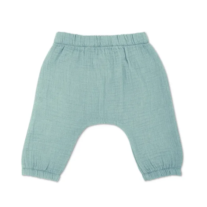 Muslin Pants – Teal