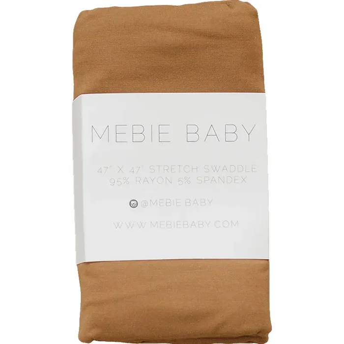 Mustard Bamboo Stretch Swaddle