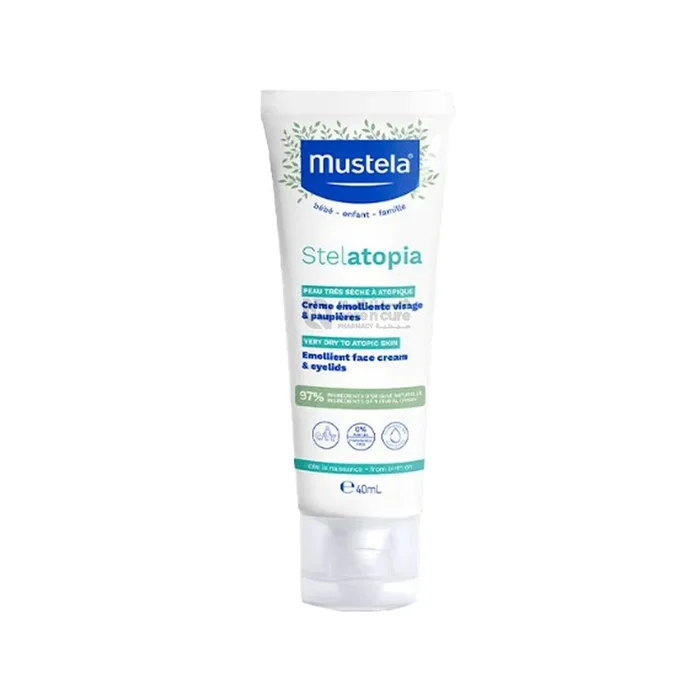 Mustela Stelatopia Emollient Face Cream 40ml