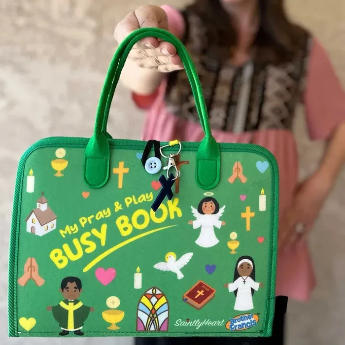 My Pray And Play Busy Book – A Quiet Felt Book