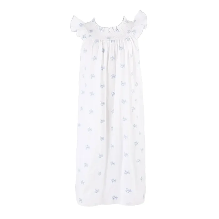 Nancy Cotton Embroidered Nightgown