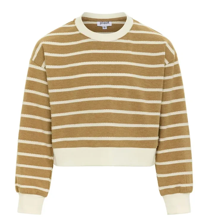 Natalie Top – Coffee Stripe