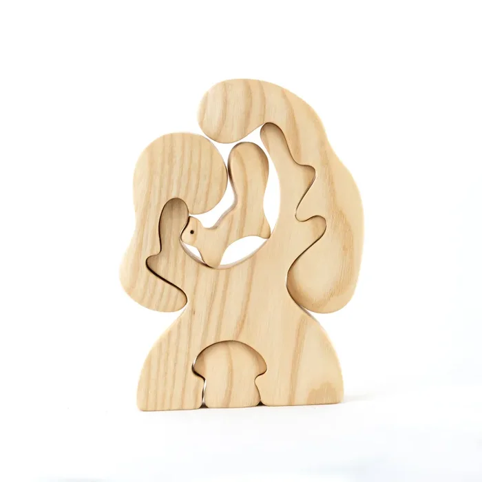 Natural Tree With Fox And Mushroom Puzzle