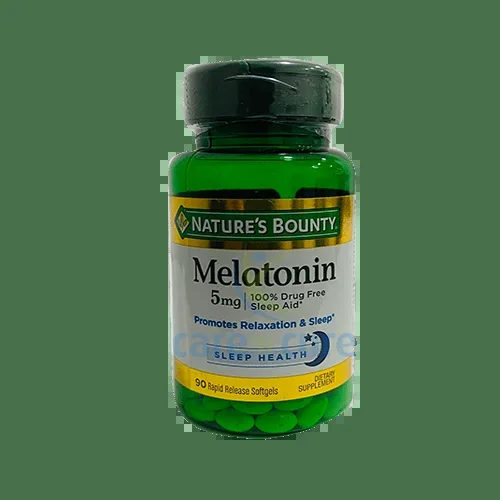 Nature’s Bounty Melatonin 5 mg 90 Softgels