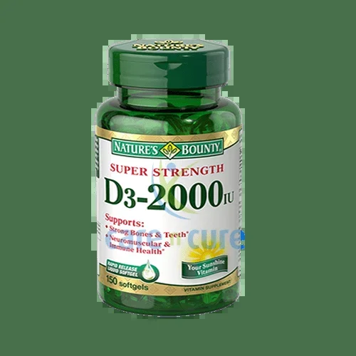 Nature’s Bounty Super Strength Vit D3 2000 150 Pieces
