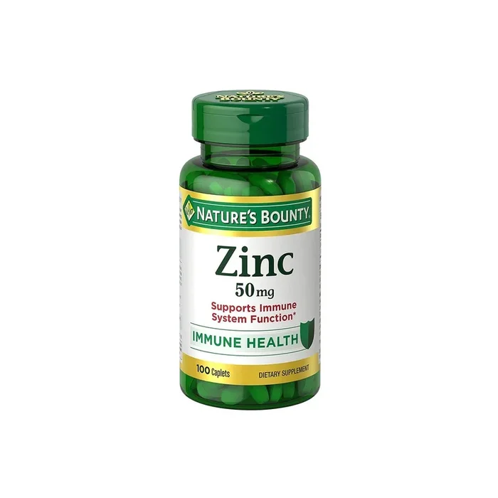 Nature’s Bounty Zinc 50mg Tablets 100 Pieces