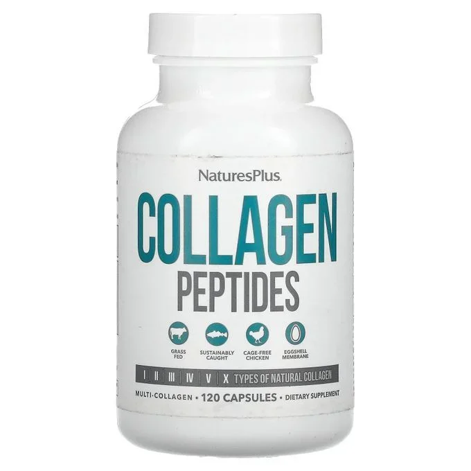 Natures Plus Collagen Peptides Caps 120’s