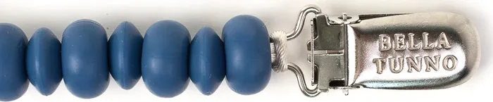 Navy Pacifier Clip