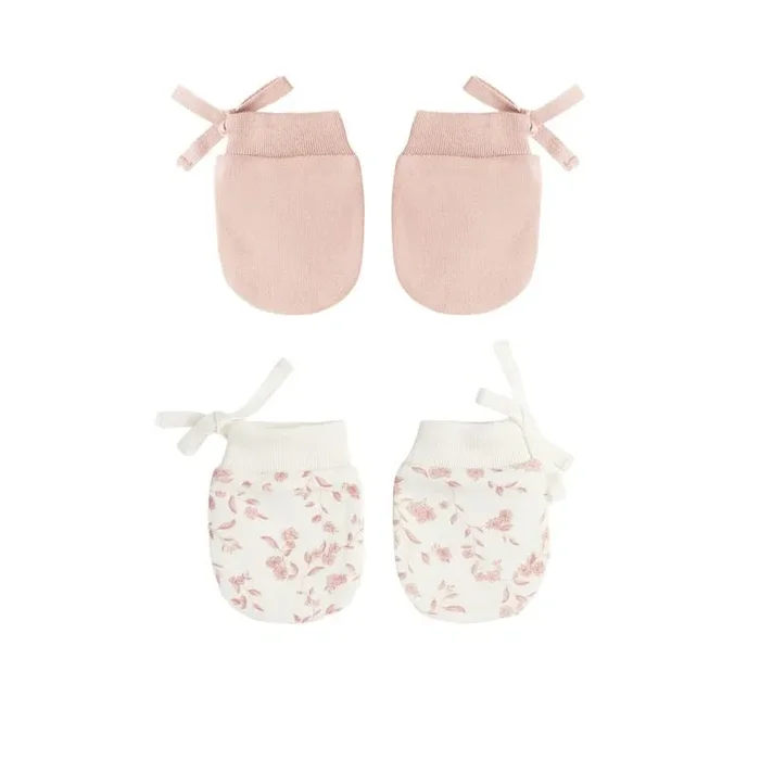 No Scratch Mittens, Set Of 2 – Rose, French Garden