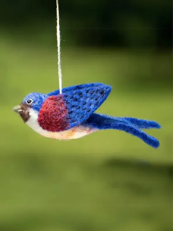North American Bird Ornaments