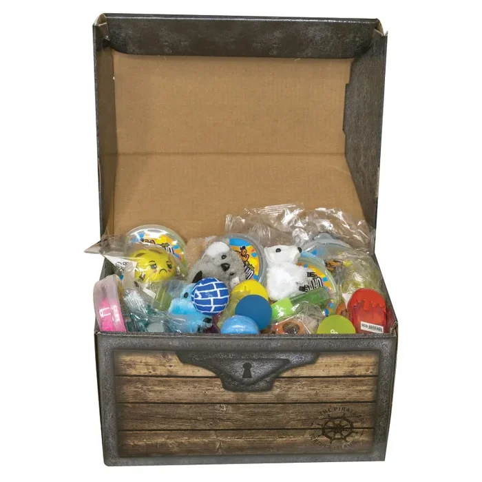 Novelty Treasure Box – 73 Pieces Per Box