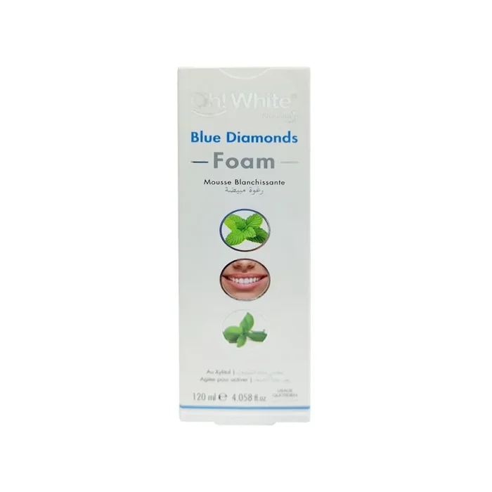 Oh White! Blue Diamonds Teeth Whitening Foam 120ml