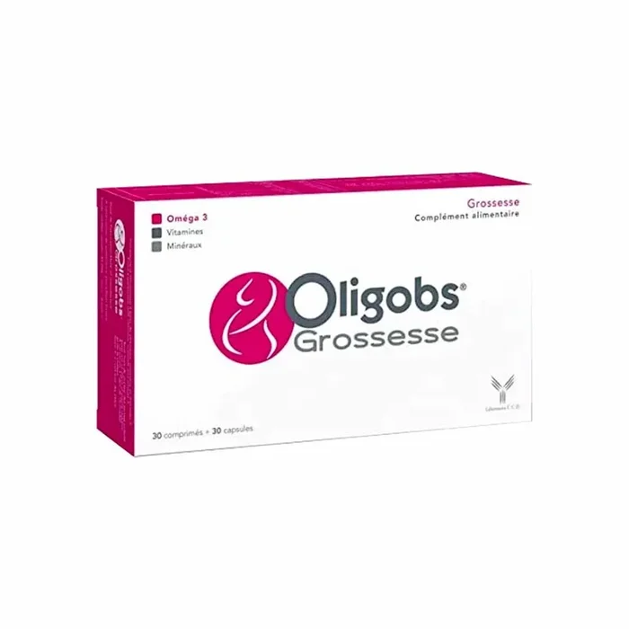 Oligobs Grossesse Soft Gel 30 Pieces + Tablets 30 Pieces