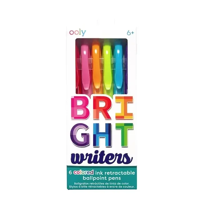 Ooly Bright Writers Colored Ballpoint Pens