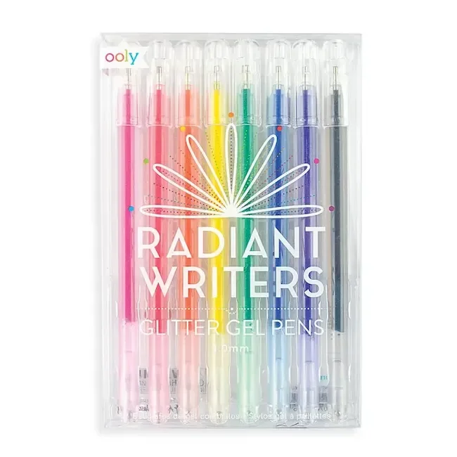 Ooly Radiant Writers Glitter Gel Pens